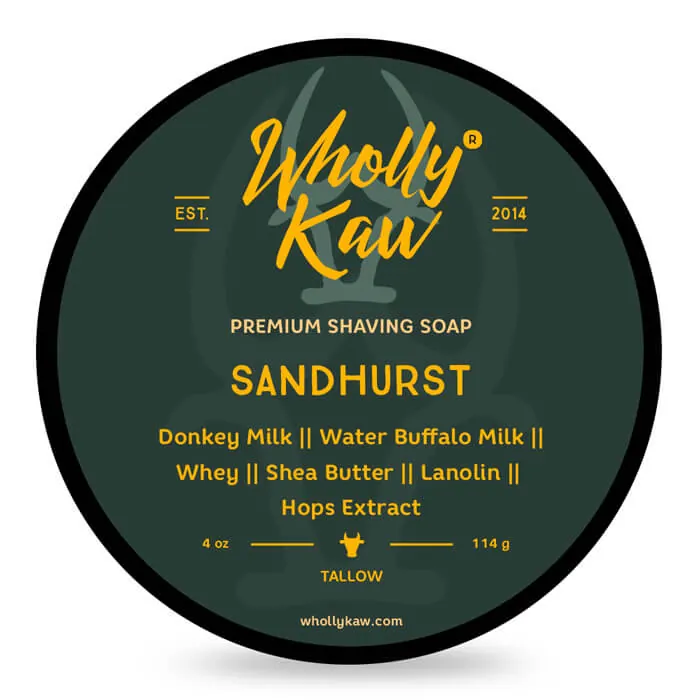 Wholly Kaw sapone da barba Sandhurst 114gr
