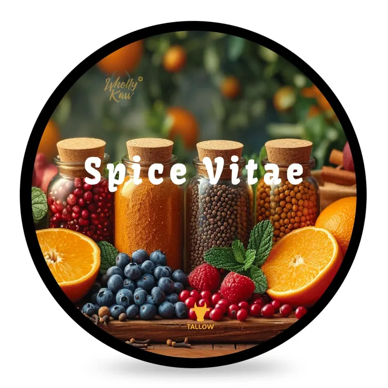 Wholly Kaw sapone da barba Spice Vitae 114gr