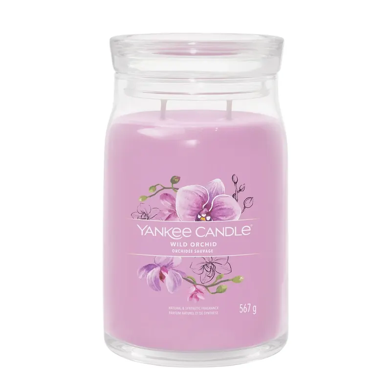 Wild Orchid LARGE YANKEE CANDLE | Pinalli
