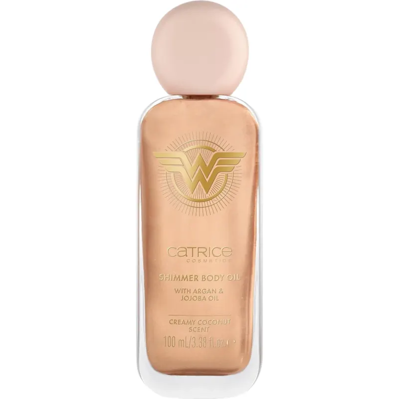 Wonder Woman Olio Corpo Effetto Luminoso CATRICE | Pinalli