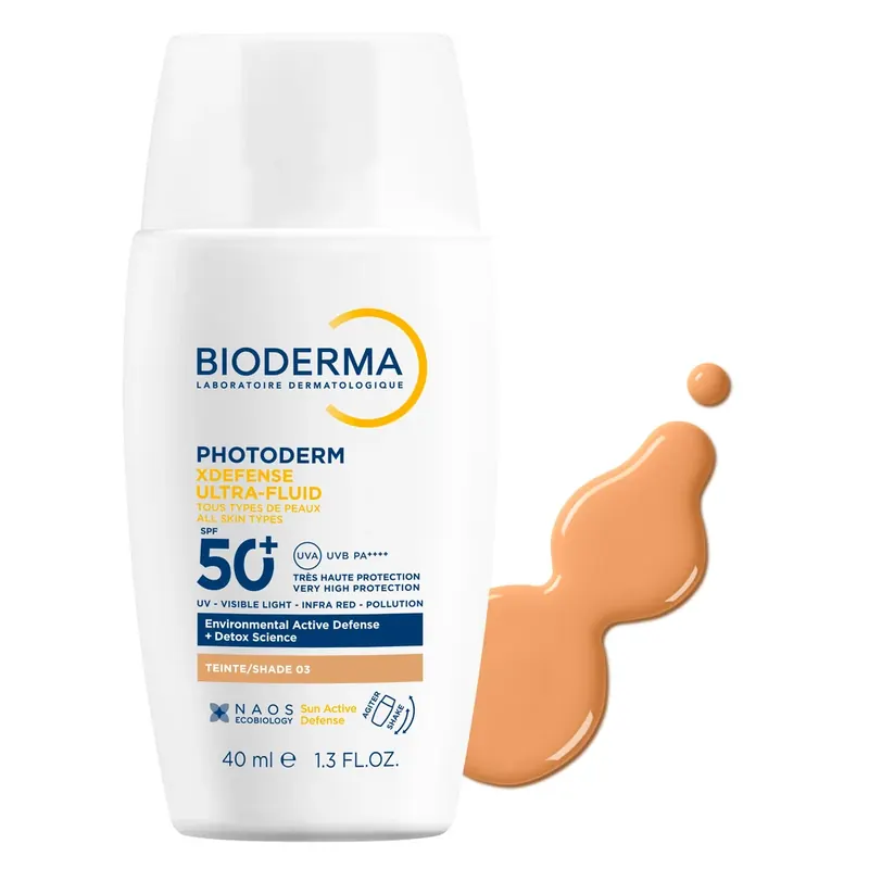 XDefense Ultra-Fluid Tinted SPF50+ 03 BIODERMA | Pinalli