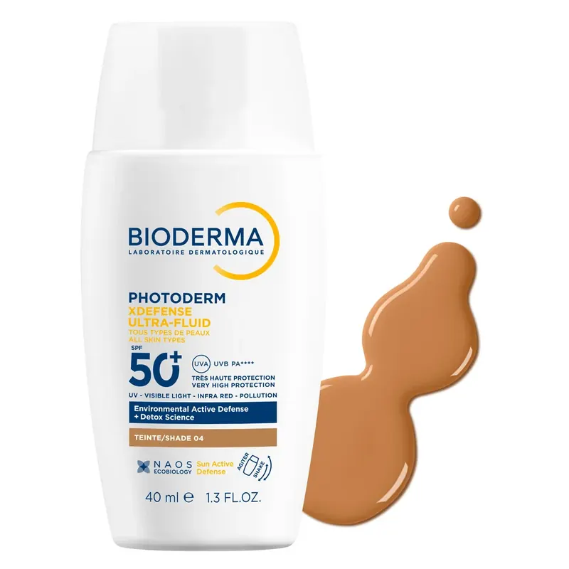 XDefense Ultra-Fluid Tinted SPF50+ 04 BIODERMA | Pinalli