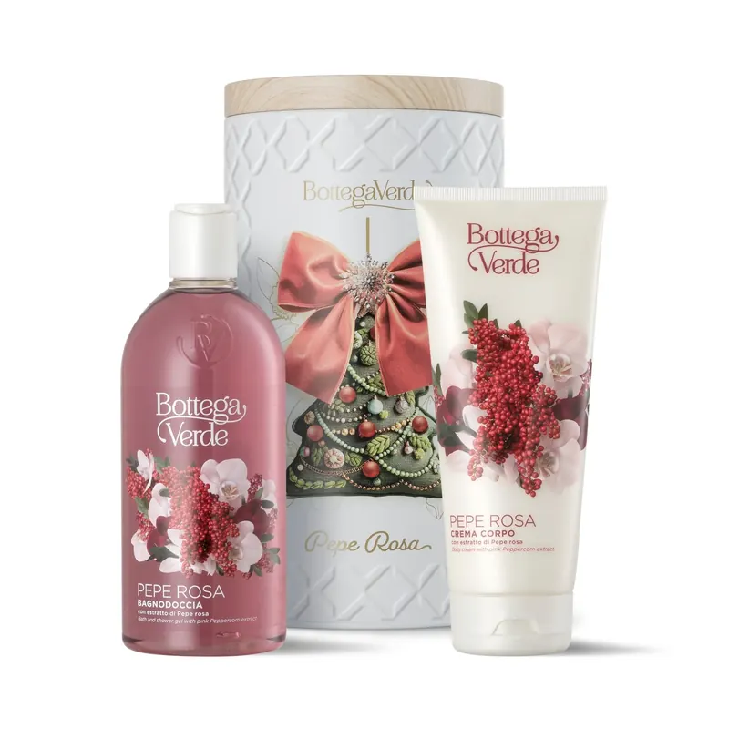 Xmas Box Pepe Rosa 400+200ml BOTTEGA VERDE | Pinalli