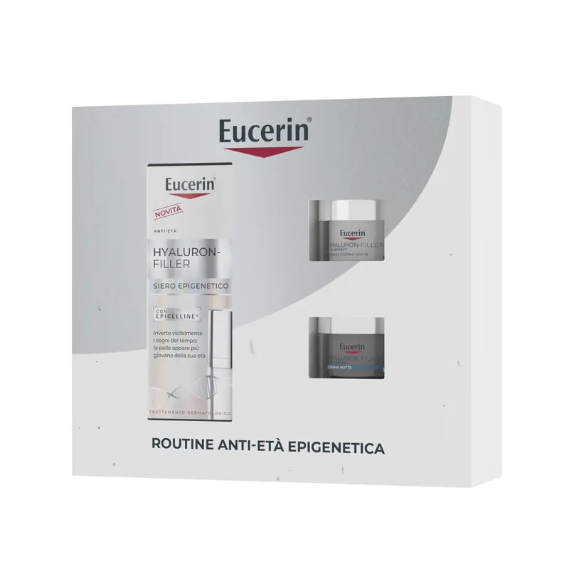 XMAS PACK EPIGENETIC (Siero Epigenetico + Mini Crema giorno SPF30 + Mini Crema notte) EUCERIN | Pinalli