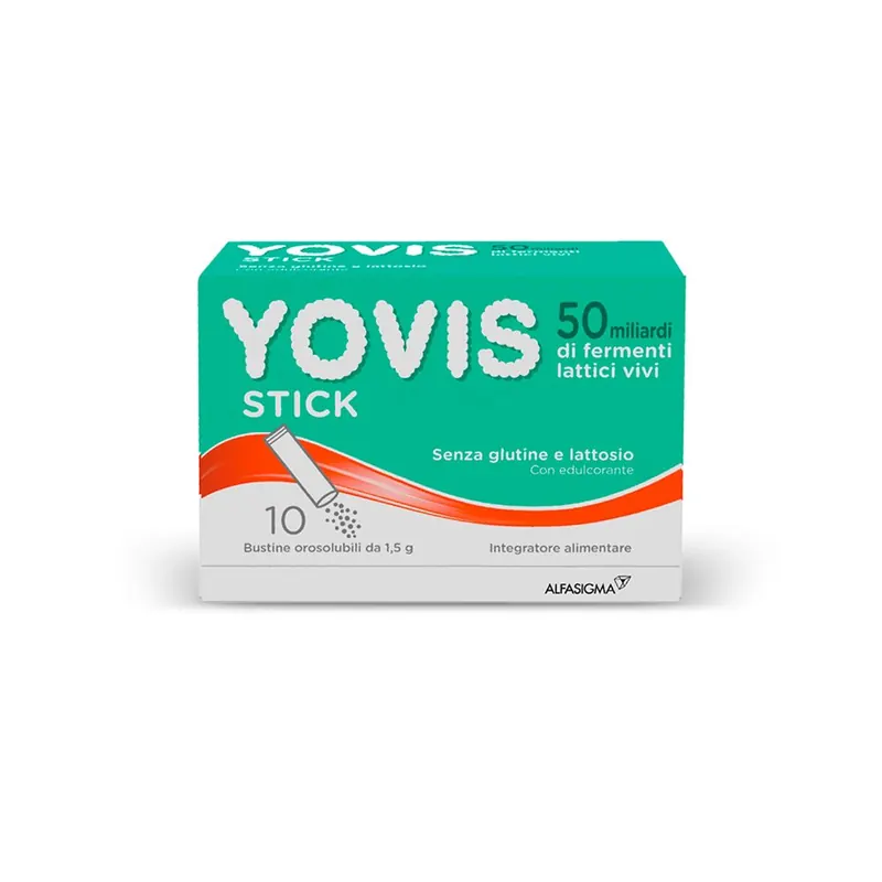 Yovis Stick Integratore Probiotici e Fermenti Lattici per Intestino
