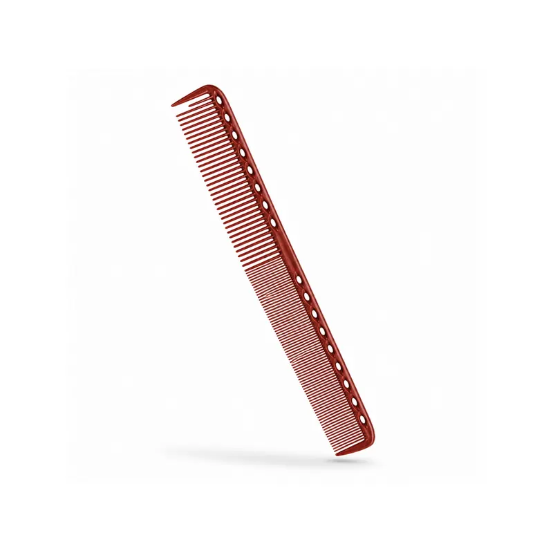 YS Park Red Fine Cutting Comb 339 (180mm)