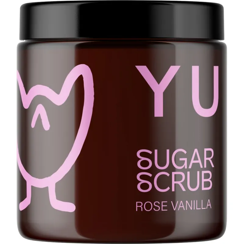 Yukies Sugar Scrub Rose Vanilla, 200 g