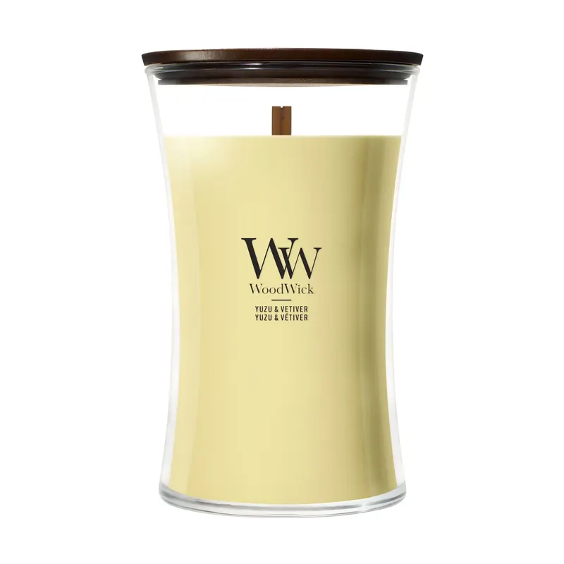 Yuzu & Vetiver LARGE WOODWICK | Pinalli
