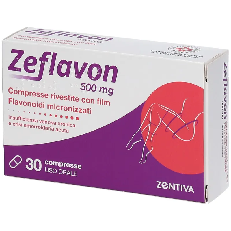 Zeflavon 500 mg Compresse Riversite
