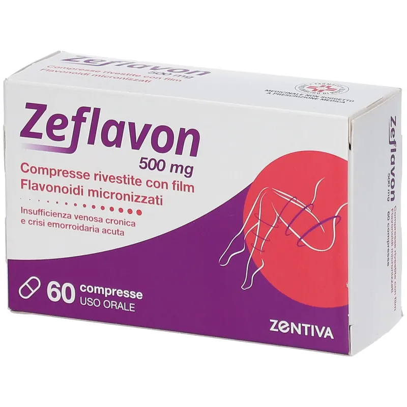 Zeflavon 500 mg Compresse Rivestite