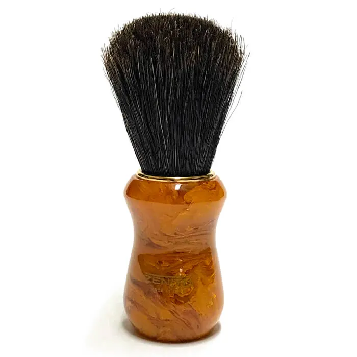 Zenith pennello da barba in cavallo 502 Ambra H
