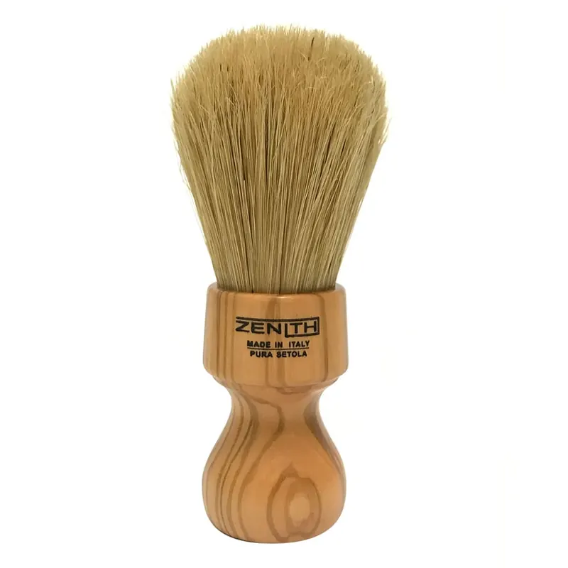 Zenith pennello da barba in setola con manico in legno 506UXSE