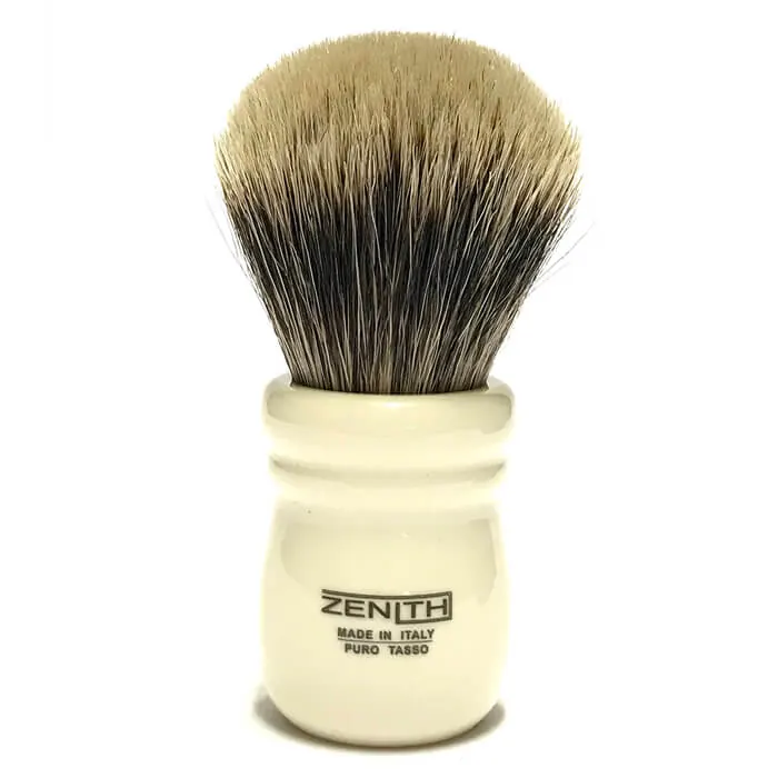 Zenith pennello da barba in tasso manchurian 505AK MB